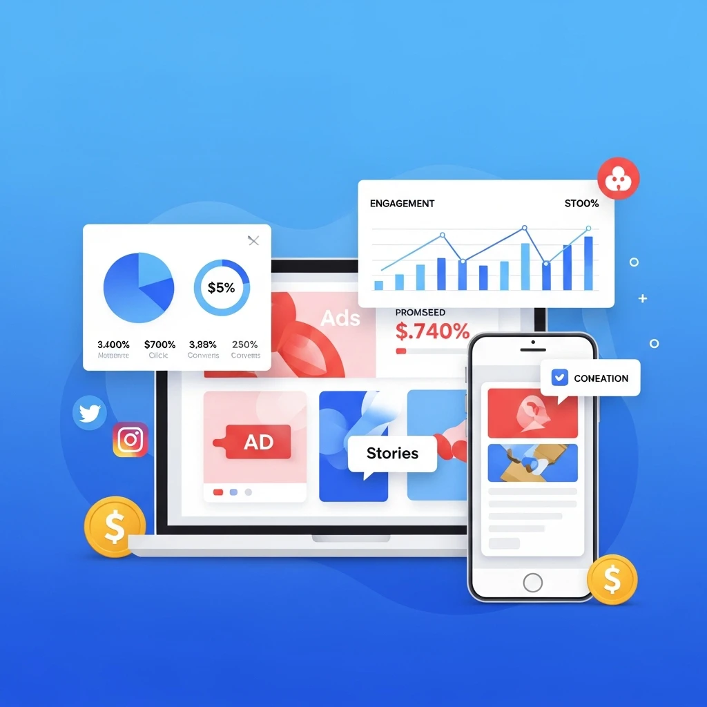 Sosyal Medya Reklamları (Paid Social)